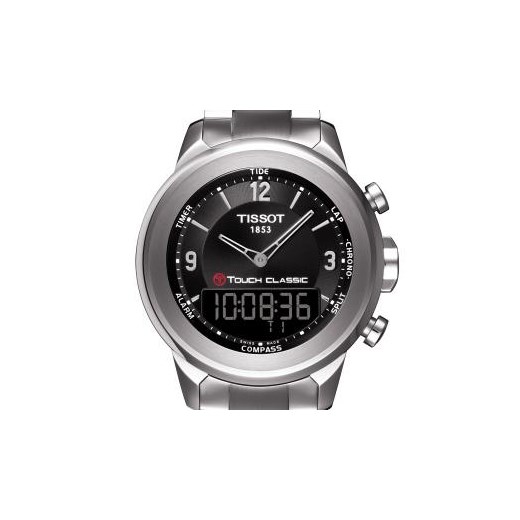 TISSOT T0834201105700 Zegarek męski TISSOT TOUCH COLLECTION T-Touch Classic T083.420.11.057.00 otozegarki elegancki