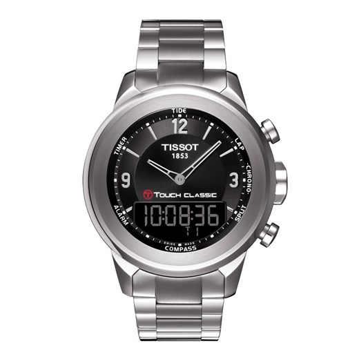 TISSOT T0834201105700 Zegarek męski TISSOT TOUCH COLLECTION T-Touch Classic T083.420.11.057.00 otozegarki damskie