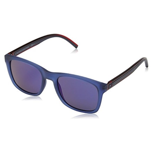 Tommy Hilfiger Adult Unisex okulary przeciwsłoneczne TH 1493/S XT czarnym (Blue), 53