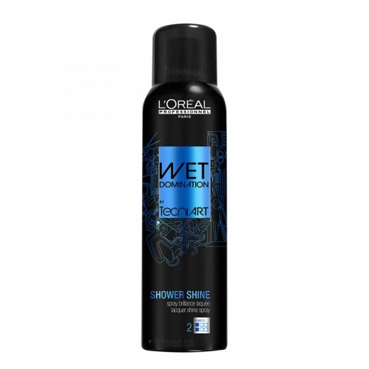 LOREAL Wet Domination SHOWER SHINE lakier w sprayu efekt mokrych włosów 160ml