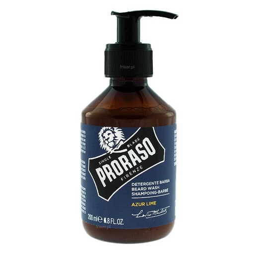 Proraso Beard Wash Azur Lime szampon do brody 200ml