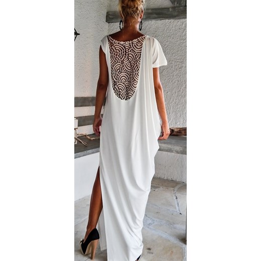 MAXI DRESS TANISHA white Elegrina L