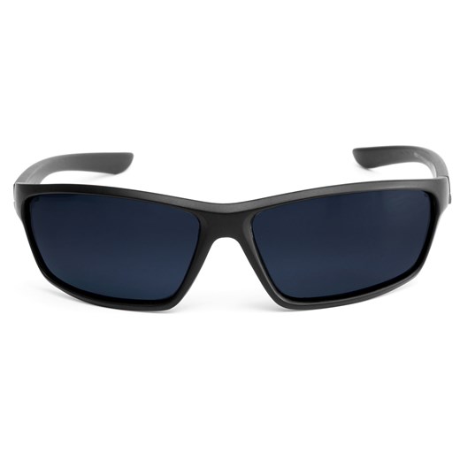 Czarne matowe przydymiane polaryzacyjne okulary przeciwsłoneczne  Trendhim  