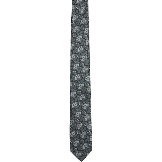 krawat platinum szary classic 220  Recman  