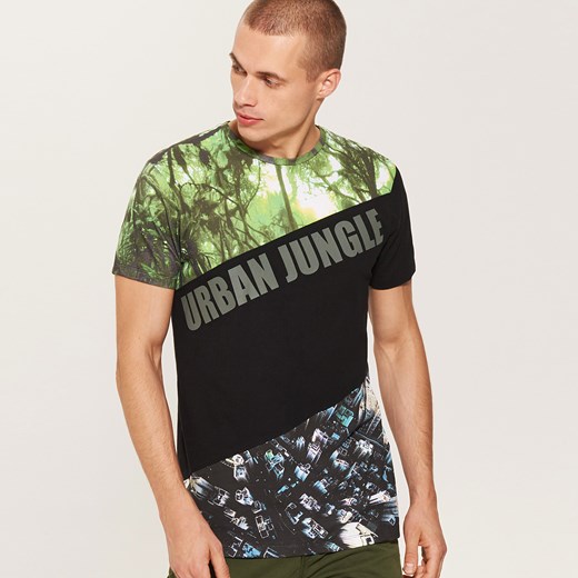 House - T-shirt urban jungle - Wielobarwn  House XL 