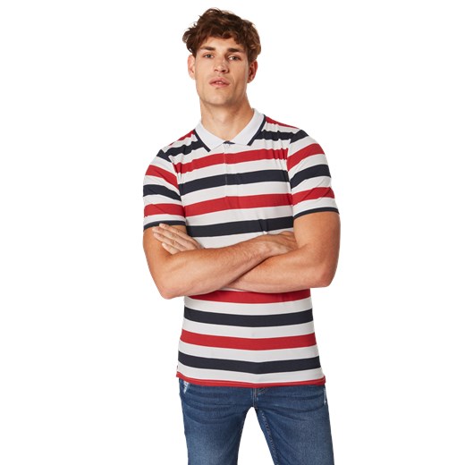 Koszulka 'onsJERRY MUSCLE FIT STRIPE SS POLO EXP'  Only & Sons XL AboutYou