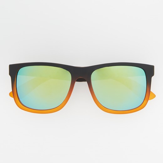 Reserved - Okulary przeciwsłoneczne - Pomarańczo Reserved szary One Size 