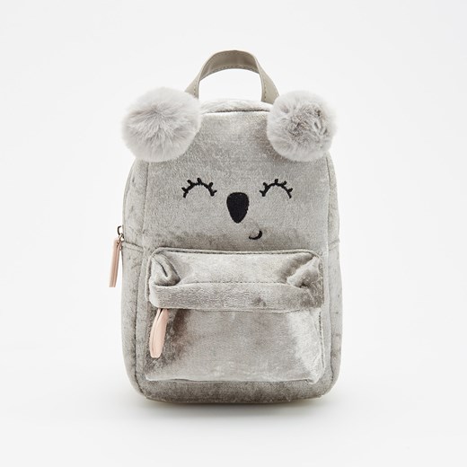 Reserved - Pluszowy plecak koala - Szary  Reserved One Size 