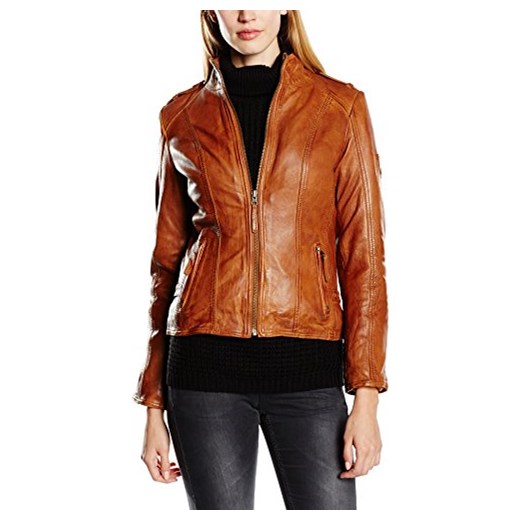 Mustang Leather kurtka damska mu – W15 – osterley prawdziwej skóry - bluza 42 (rozmiar producenta: XL)