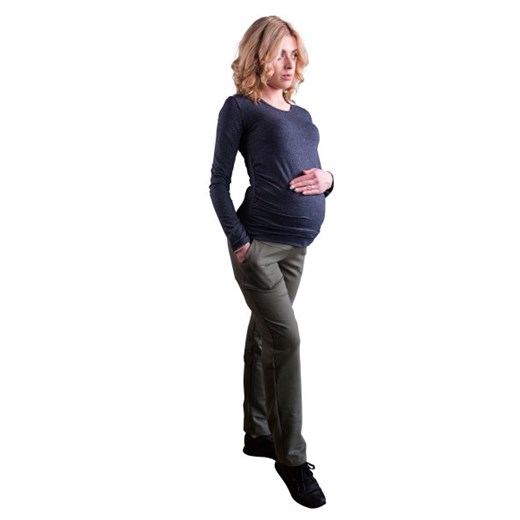 Spodnie ciążowe dresowe z kieszeniami 4072 Oasi (produkt Polski)  42 XL 99shop.pl