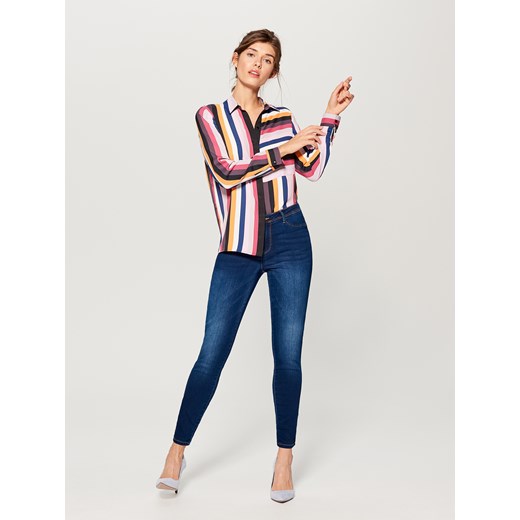 Mohito - Jeansy slim fit - Granatowy Mohito 40