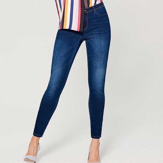 Mohito - Jeansy slim fit - Granatowy Mohito 34