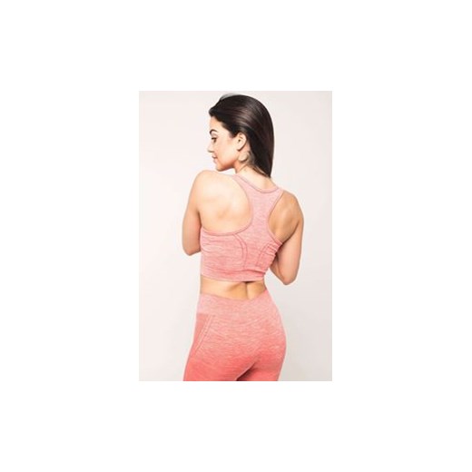 Biustonosz Seamless Stripes Salmon Pink  Maraton Sportswear S promocja ActiveWave 