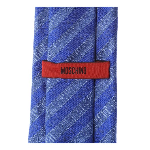 Moschino Uroda Na Wyprzedaży, niebieski (Electric Blue), Jedwab, 2019
