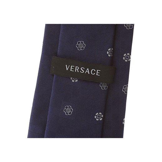 Gianni Versace Uroda Na Wyprzedaży, granatowy niebieski, Jedwab, 2019