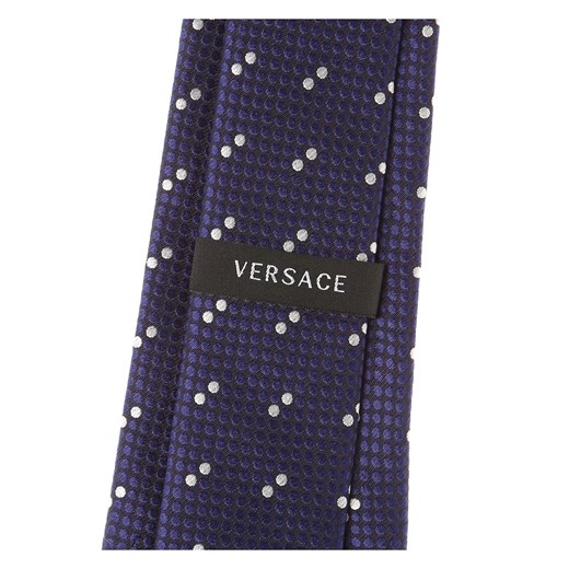 Gianni Versace Uroda Na Wyprzedaży, granatowy niebieski, Jedwab, 2021