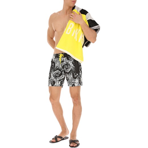 Dirk Bikkembergs Spodenki Kąpielowe dla Mężczyzn Na Wyprzedaży w Dziale Outlet, Czarny, Poliester, 2019, L XL
