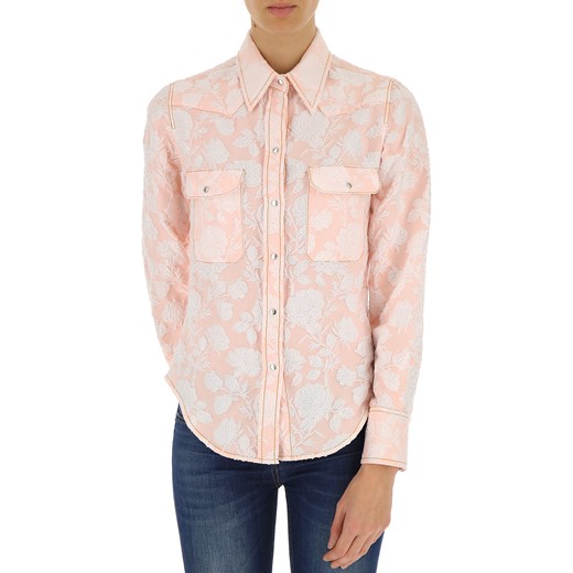 Calvin Klein Koszula dla Kobiet Na Wyprzedaży, Różany, Bawełna, 2019, 38 40
