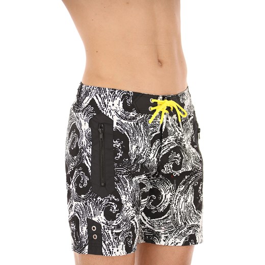 Dirk Bikkembergs Spodenki Kąpielowe dla Mężczyzn Na Wyprzedaży w Dziale Outlet, Czarny, Poliester, 2019, L XL