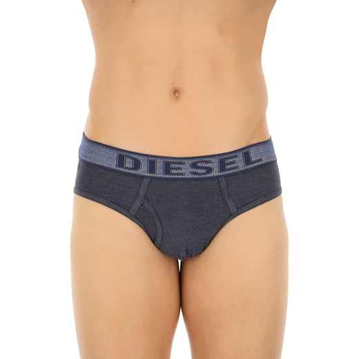 Diesel Slipy dla Mężczyzn Na Wyprzedaży w Dziale Outlet, niebieski denim, Bawełna, 2019, S XL