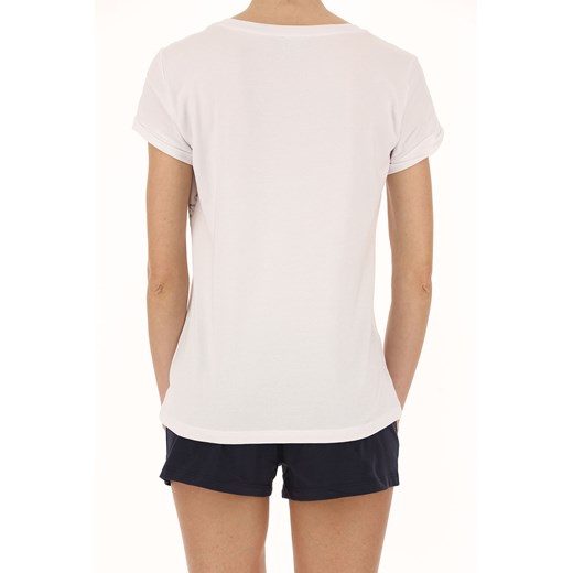 Emporio Armani Koszulka dla Kobiet Na Wyprzedaży w Dziale Outlet, biały, Bawełna, 2019, 44 46