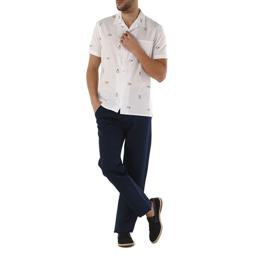 Fendi Koszula dla Mężczyzn Na Wyprzedaży w Dziale Outlet, biały, Bawełna, 2019, 40 41 42