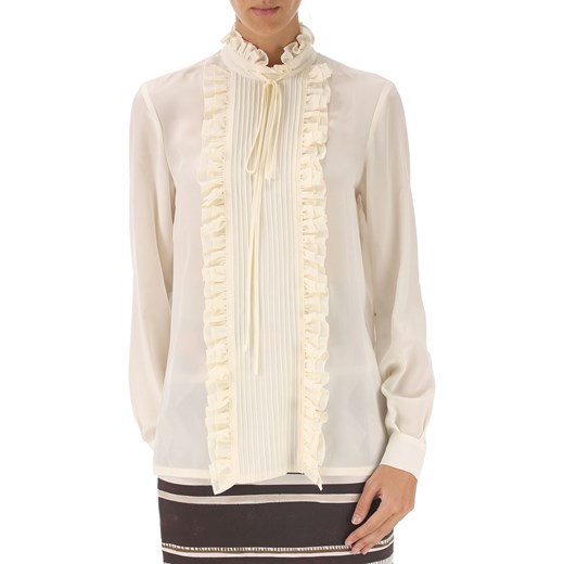 Stella Jean Koszula dla Kobiet Na Wyprzedaży, biały, Jedwab, 2019, 40 42