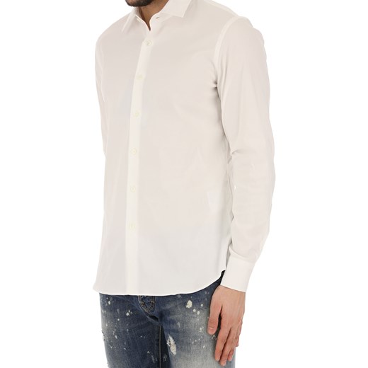 Prada Koszula dla Mężczyzn Na Wyprzedaży, biały, Bawełna, 2019, 38 39 42