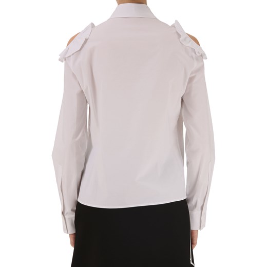 VIvetta Koszula dla Kobiet Na Wyprzedaży, Biały, Bawełna, 2019, 40 42 44