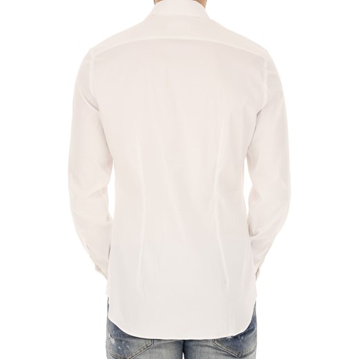 Prada Koszula dla Mężczyzn Na Wyprzedaży, biały, Bawełna, 2019, 38 39 42