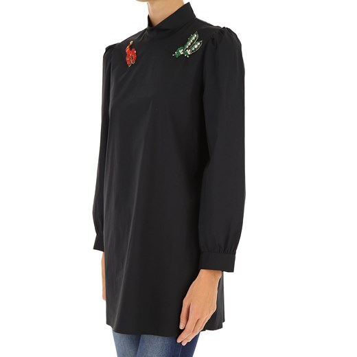 VIvetta Koszula dla Kobiet Na Wyprzedaży, czarny, Bawełna, 2019, 40 44