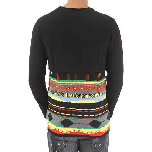 Comme des Garçons Sweter dla Mężczyzn Na Wyprzedaży, czarny, Bawełna, 2019, L M S
