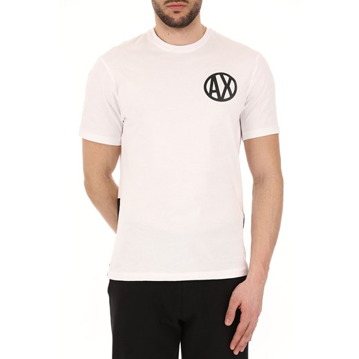 Emporio Armani Koszulka dla Mężczyzn Na Wyprzedaży, biały, Bawełna, 2019, L XXL