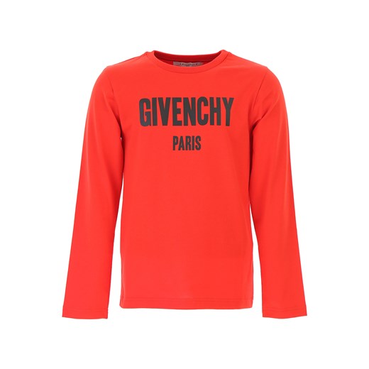 Givenchy Koszulka Dziecięca dla Chłopców Na Wyprzedaży, Czerwony, Bawełna, 2019, 4Y 5Y 6Y 8Y