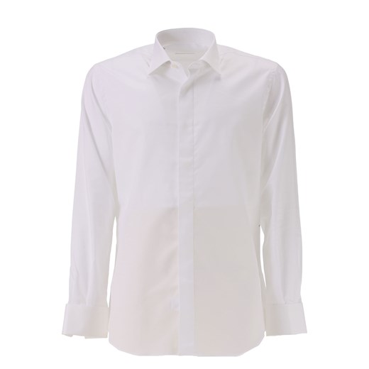 Del Siena Koszula dla Mężczyzn Na Wyprzedaży, biały, Bawełna, 2019, 39 42 43