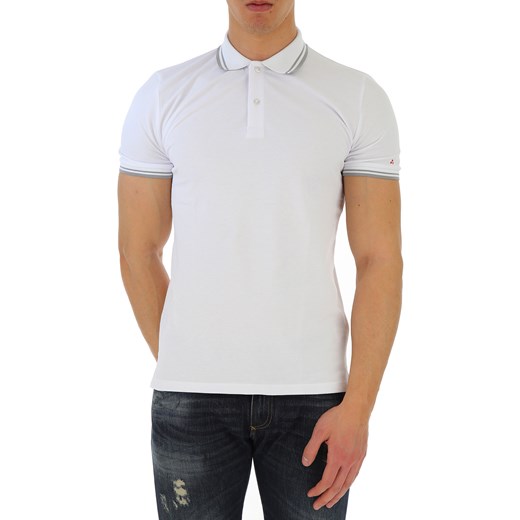 Peuterey Koszulka Polo dla Mężczyzn Na Wyprzedaży, biały, Bawełna, 2019, L XL