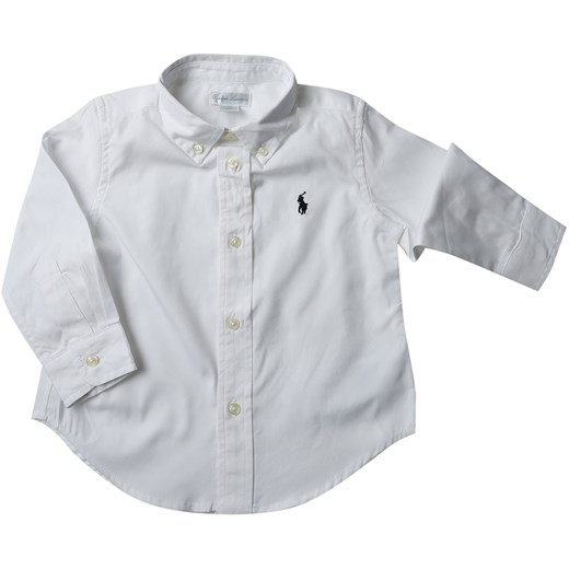Ralph Lauren Koszule Niemowlęce dla Chłopców Na Wyprzedaży, biały, Bawełna, 2019, 12 M 12 M