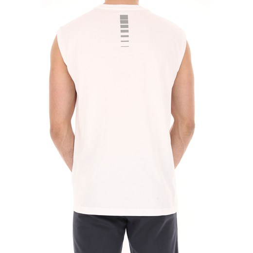 Emporio Armani Koszulka dla Mężczyzn Na Wyprzedaży w Dziale Outlet, biały, Bawełna, 2019, L XL