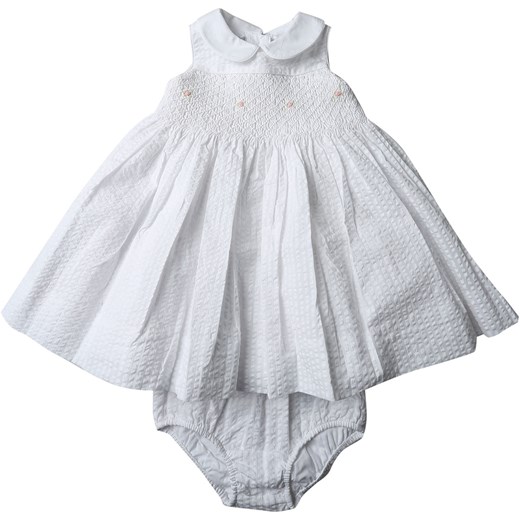 Ralph Lauren Sukienka Niemowlęca dla Dziewczynek Na Wyprzedaży, biały, Bawełna, 2019, 12M 3M 6M 9M