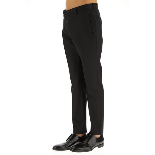 Karl Lagerfeld Spodnie dla Mężczyzn Na Wyprzedaży, czarny, Bawełna, 2019, 46 50