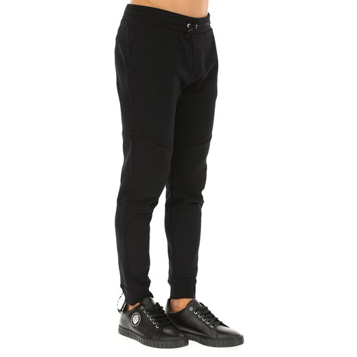 Versace Spodnie dla Mężczyzn Na Wyprzedaży w Dziale Outlet, czarny, Bawełna, 2019, L XL