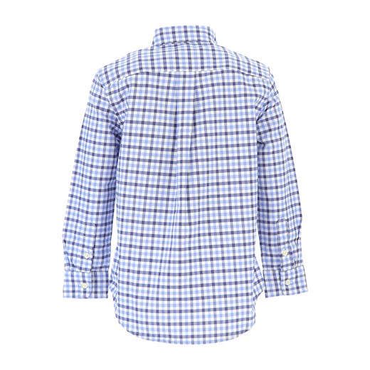 Ralph Lauren Koszule Dziecięce dla Chłopców Na Wyprzedaży w Dziale Outlet, Niebieski, Bawełna, 2019, 6Y XL