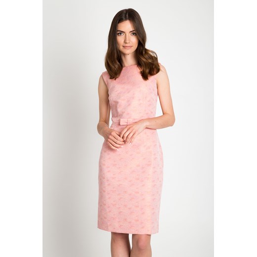 Różowa sukienka z błyskiem  Quiosque 40 promocja quiosque.pl 