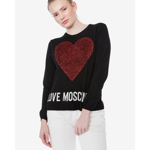 Love Moschino Sweter XS Czarny