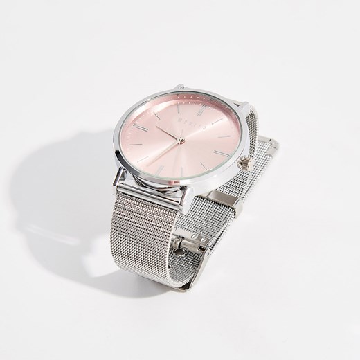 Mohito - Zegarek z bransoletą - Srebrny  Mohito One Size 