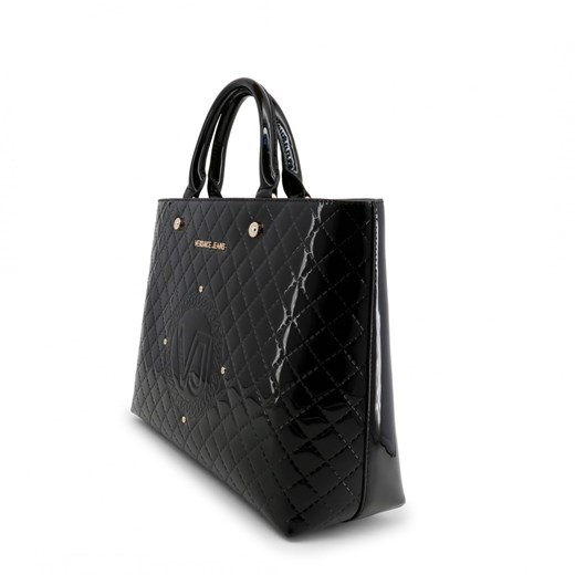 VERSACE JEANS Torebka damska kuferek czarna lakierowana E1VRBBM1_70045 Versace Jeans rinkopl