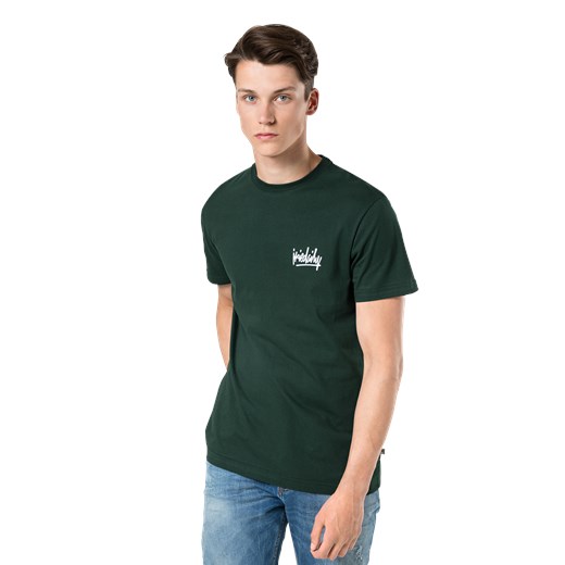 Zielony t-shirt męski Iriedaily 