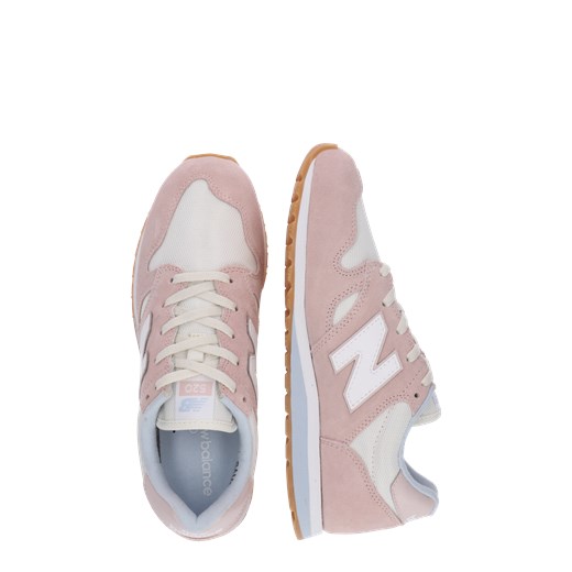 Buty sportowe damskie New Balance dla biegaczy młodzieżowe różowe na platformie bez wzorów1 