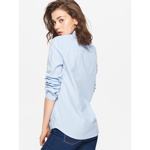 Cropp - Klasyczna koszula - Niebieski  Cropp L 