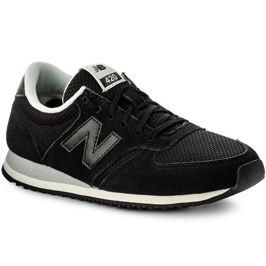 Sneakersy NEW BALANCE - WL420NBC Czarny New Balance  40 promocyjna cena eobuwie.pl 